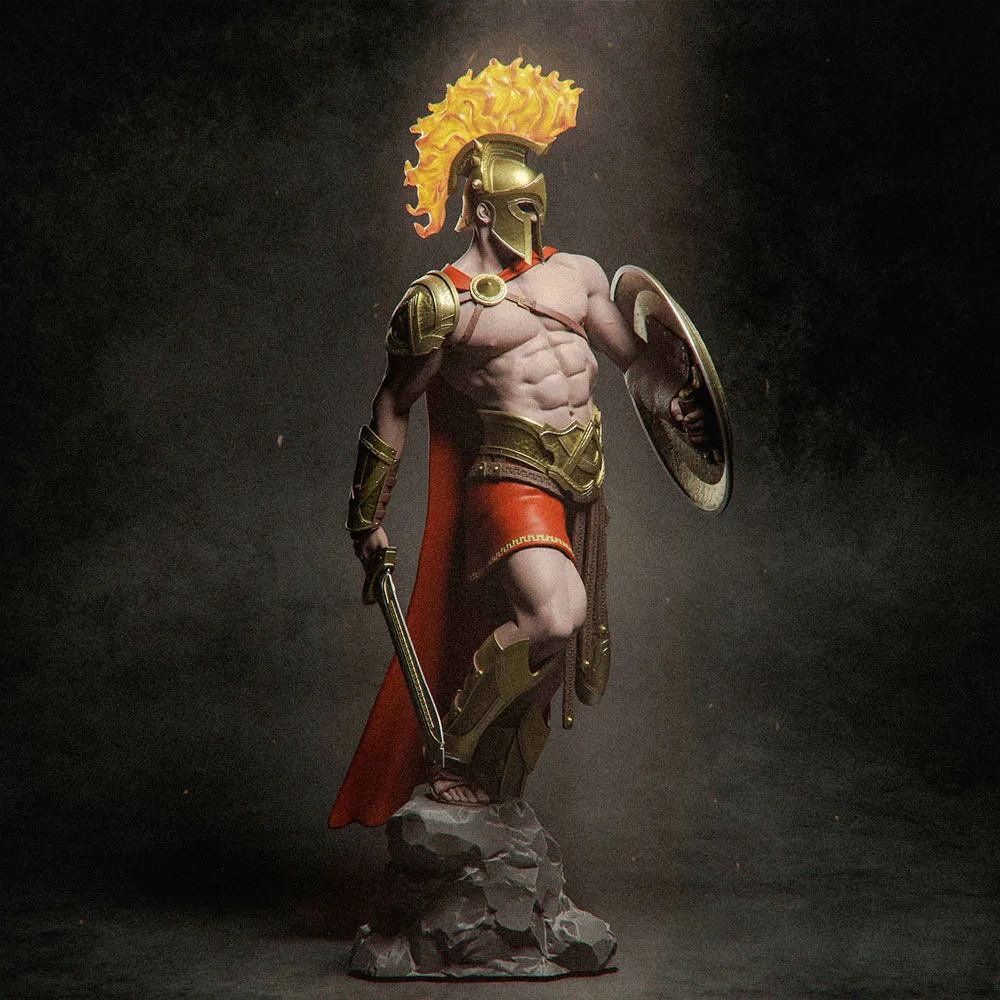 Фигурка Kael Ironfist высокой розничной торговли 1:16 | Миниатюра 3D смолы | Неокрашенный комплект модели воина в стиле греческого мифа (A1041) 
Фигурка Kael Ironfist высокой розничной торговли 1:16 | Миниатюра 3D смолы | Неокрашенный комплект модели воина в стиле греческого мифа (A1041)