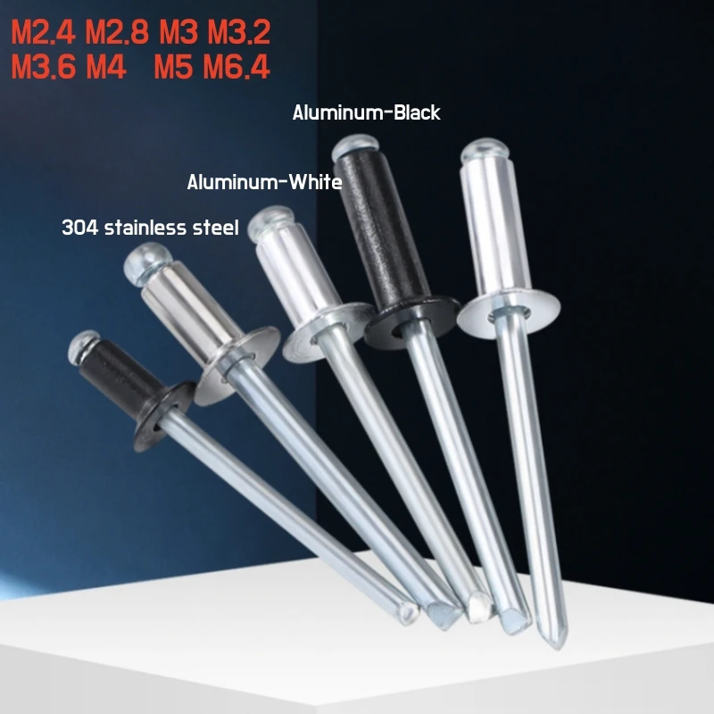 10-50pcs Black Countersunk Head Blind Rivet Pop Rivets M2.4 M2.8 M3 M3.2 M3.6 M4 M5 M6.4 Aluminium Stainless Steel Exhaust Rivet
10-50pcs Black Countersunk Head Blind Rivet Pop Rivets M2.4 M2.8 M3 M3.2 M3.6 M4 M5 M6.4 Aluminium Stainless Steel Exhaust Rivet