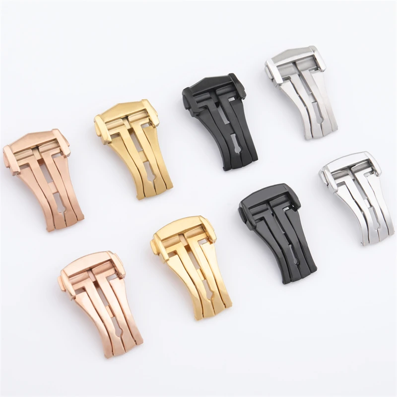 Stainless Steel Deployment Clasps for Omega Folding Watch Buckle Strap Butterfly Button for Seamaster Speedmaster 18mm 20mm 
Stainless Steel Deployment Clasps for Omega Folding Watch Buckle Strap Butterfly Button for Seamaster Speedmaster 18mm 20mm