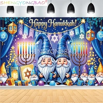 Judaism Happy Hanukkah Background Jewish Jesus Passover Candlestick Party Candles Kwanzaa Bread Decor Photography Backdrop IS-06
Judaism Happy Hanukkah Background Jewish Jesus Passover Candlestick Party Candles Kwanzaa Bread Decor Photography Backdrop IS-06