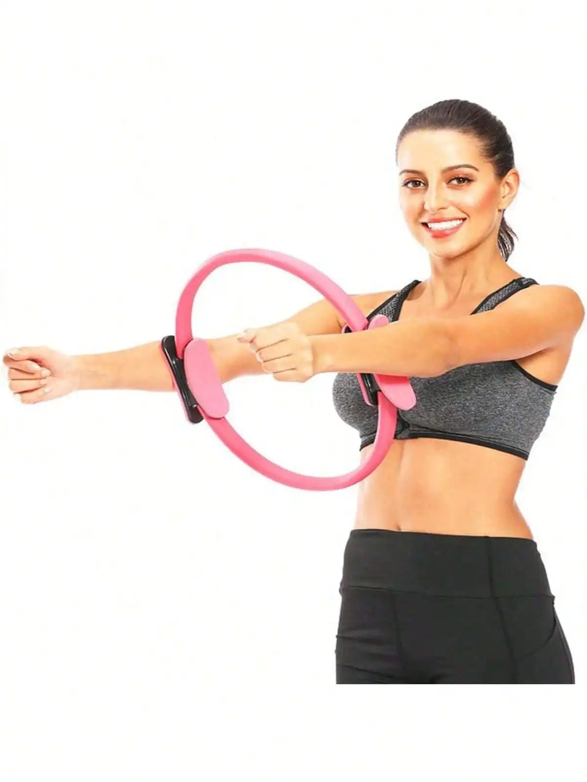 1 шт., круг для пилатеса, йоги, фитнеса, упражнения для красоты ног, волшебный круг, ручка в форме полумесяца, тонкая талия, многофункциональный зажим для ног, круг
1 шт., круг для пилатеса, йоги, фитнеса, упражнения для красоты ног, волшебный круг, ручка в форме полумесяца, тонкая талия, многофункциональный зажим для ног, круг