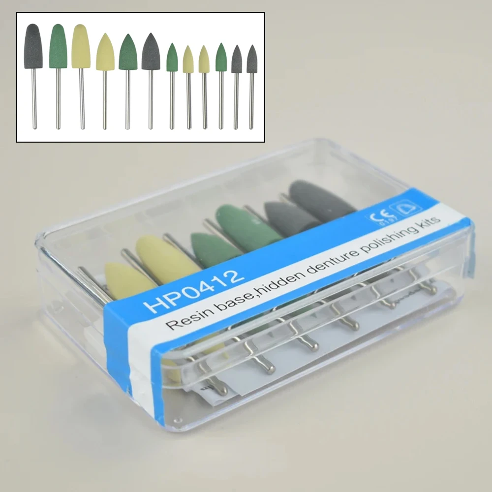 Dental Polishing Kit HP0412 for Low-Speed Handpiece Teeth Whitening Denture Resin Base Oral Care Hygiene Tools Set
Dental Polishing Kit HP0412 for Low-Speed Handpiece Teeth Whitening Denture Resin Base Oral Care Hygiene Tools Set