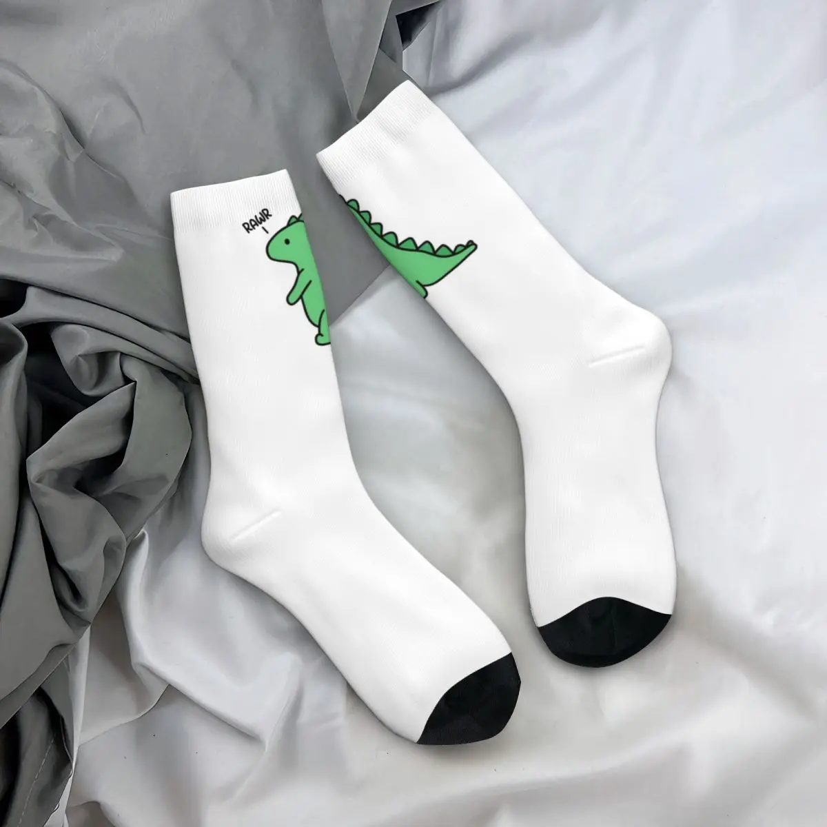 Чулки с динозавром Rawr, женские и мужские носки с милыми животными, средние мягкие носки, новинка, осенние спортивные нескользящие носки с принтом для бега, подарок
Чулки с динозавром Rawr, женские и мужские носки с милыми животными, средние мягкие носки, новинка, осенние спортивные нескользящие носки с принтом для бега, подарок
