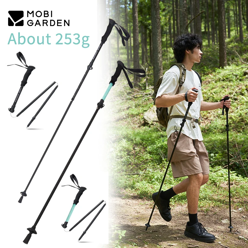 Треккинговая палка MOBI GARDEN, легкая, 5-секционная, складная, с внешней блокировкой, из алюминиевого сплава, для походов и альпинизма
Треккинговая палка MOBI GARDEN, легкая, 5-секционная, складная, с внешней блокировкой, из алюминиевого сплава, для походов и альпинизма