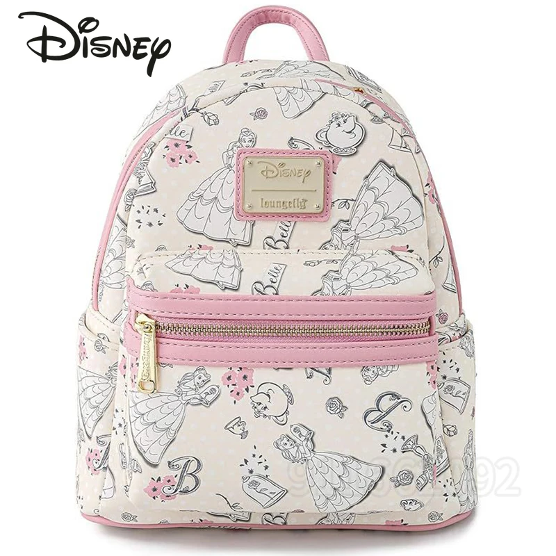 Disney Beauty and Beast New Mini Women's Backpack Luxury Brand Original Loungefly Backpack Cartoon Fashion Girls' School Bag
Disney Beauty and Beast New Mini Women's Backpack Luxury Brand Original Loungefly Backpack Cartoon Fashion Girls' School Bag