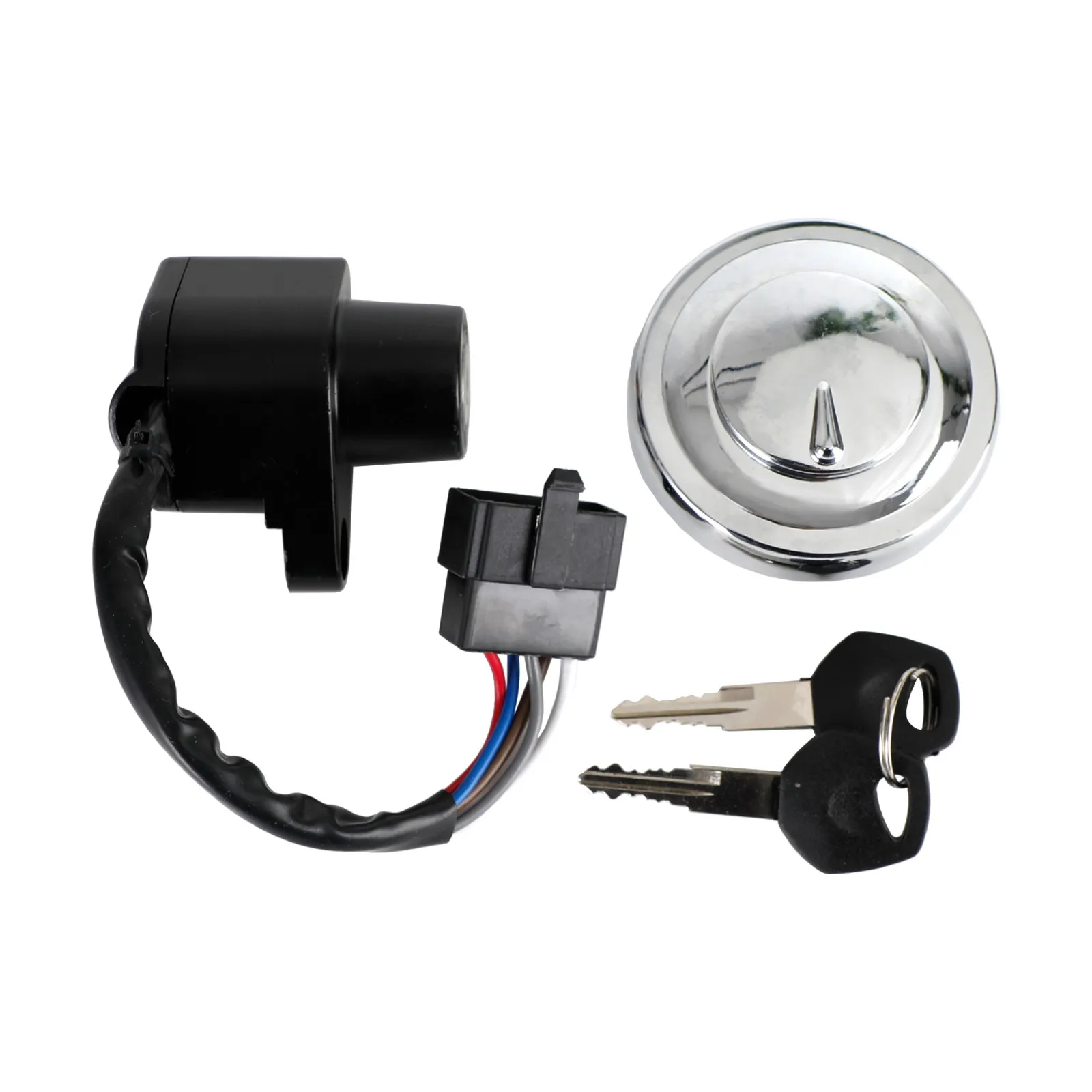 Ignition Barrel, Fuel Cap & Keys for Kawasaki Vulcan 900 Classic Custon LT 2006-2022
Ignition Barrel, Fuel Cap & Keys for Kawasaki Vulcan 900 Classic Custon LT 2006-2022