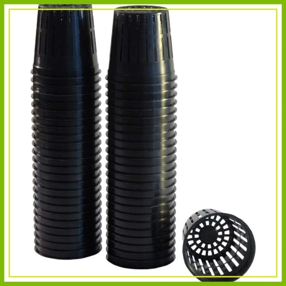 2" Mesh Net Pots for Hydroponics - Thin Lip, Slotted Sides, UV Resistant, BPA Free - 50 Pack
2" Mesh Net Pots for Hydroponics - Thin Lip, Slotted Sides, UV Resistant, BPA Free - 50 Pack