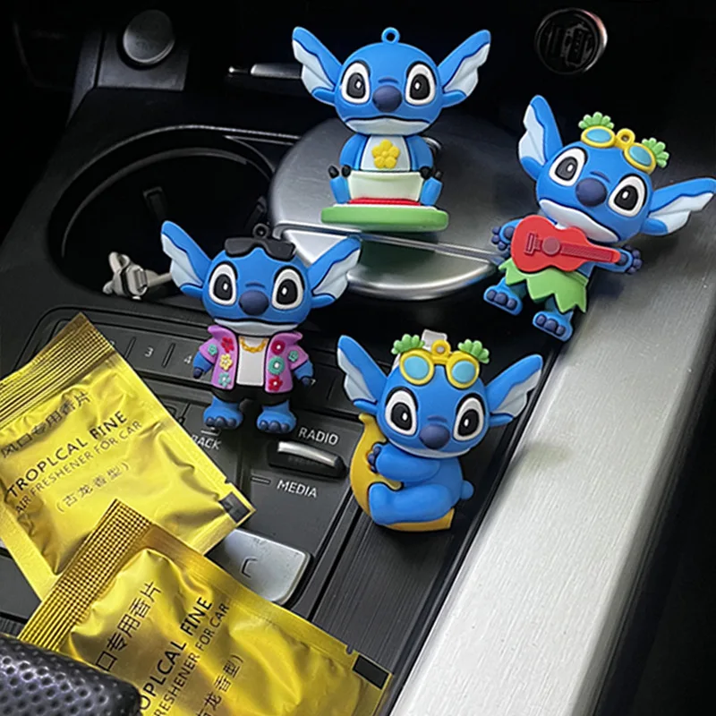 Anime Disney Lilo & Stitch Car Air Outlet Vent Perfume Cartoon Stitch Model Toys Ornaments Auto Air Freshener Decor Accessories
Anime Disney Lilo & Stitch Car Air Outlet Vent Perfume Cartoon Stitch Model Toys Ornaments Auto Air Freshener Decor Accessories