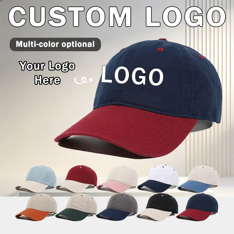 New Fashion Contrast Soft Top Baseball Caps Customizable Logo Summer Street Trend Sunscreen Versatile Visors for Men and Women
New Fashion Contrast Soft Top Baseball Caps Customizable Logo Summer Street Trend Sunscreen Versatile Visors for Men and Women