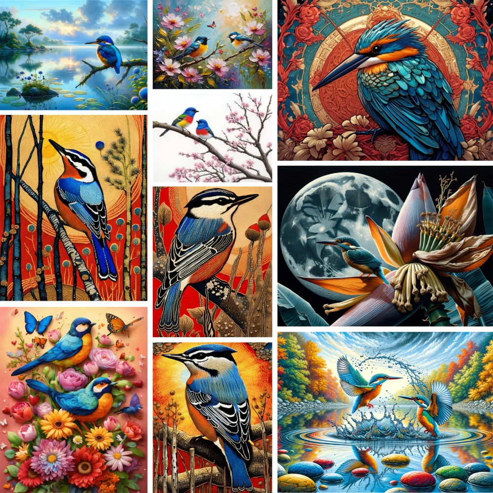 Печатные узоры для вышивки крестиком Bird Kingfisher, вышивка DMC, нитки, живопись, рукоделие, рукоделие, вязание, спицы, штампованные, оптовая продажа
Печатные узоры для вышивки крестиком Bird Kingfisher, вышивка DMC, нитки, живопись, рукоделие, рукоделие, вязание, спицы, штампованные, оптовая продажа