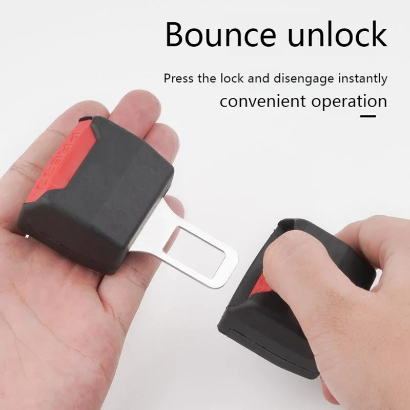 2Pcs Thick Seat Belt Extender Safety Buckle Plug Socket Insert Universal Car Seatbelt Lock Clip Interior Safety Accessories
2Pcs Thick Seat Belt Extender Safety Buckle Plug Socket Insert Universal Car Seatbelt Lock Clip Interior Safety Accessories