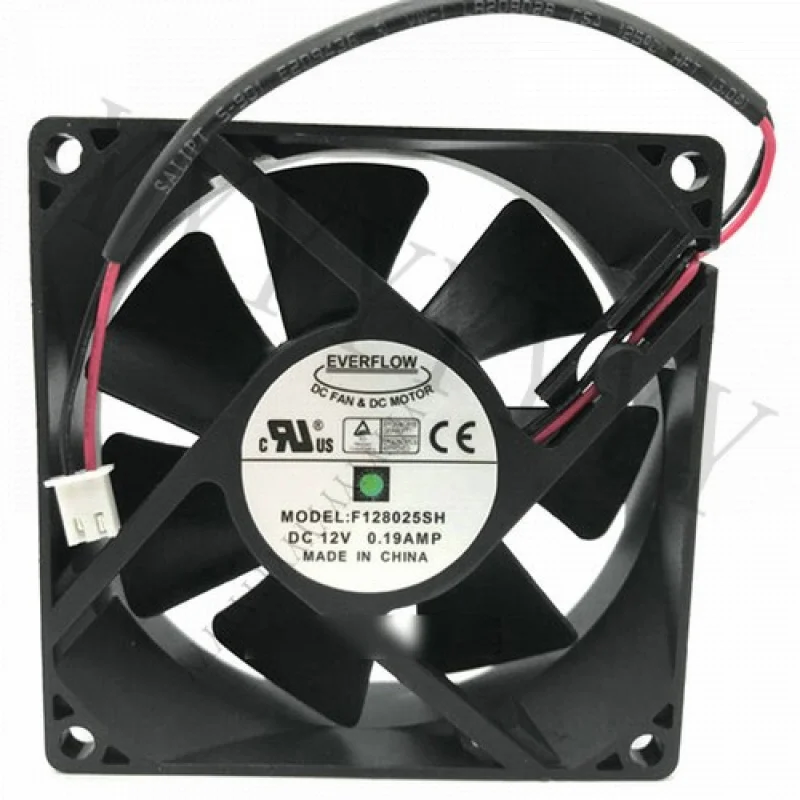 Новый охлаждающий вентилятор для EVERFLOW F128025SH 12 В 0,19 А, 1 шт., 2 контакта # QW.
Новый охлаждающий вентилятор для EVERFLOW F128025SH 12 В 0,19 А, 1 шт., 2 контакта # QW.