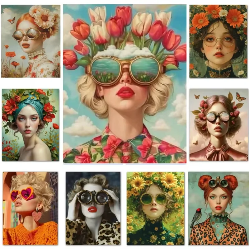 50X70CM Adult 1000PCS Paper Jigsaw Puzzle Beautiful Woman with Glasses Flower Stress Relief Entertainment Children Toy
50X70CM Adult 1000PCS Paper Jigsaw Puzzle Beautiful Woman with Glasses Flower Stress Relief Entertainment Children Toy