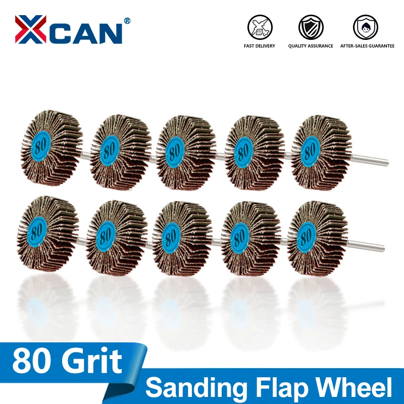 XCAN 5/10pcs Louver 80 Grit Grinding Sanding Sandpaper Flap Wheel Discs 3.0mm Shutter Polishing Wheel For Dremel Rotary Tools
XCAN 5/10pcs Louver 80 Grit Grinding Sanding Sandpaper Flap Wheel Discs 3.0mm Shutter Polishing Wheel For Dremel Rotary Tools