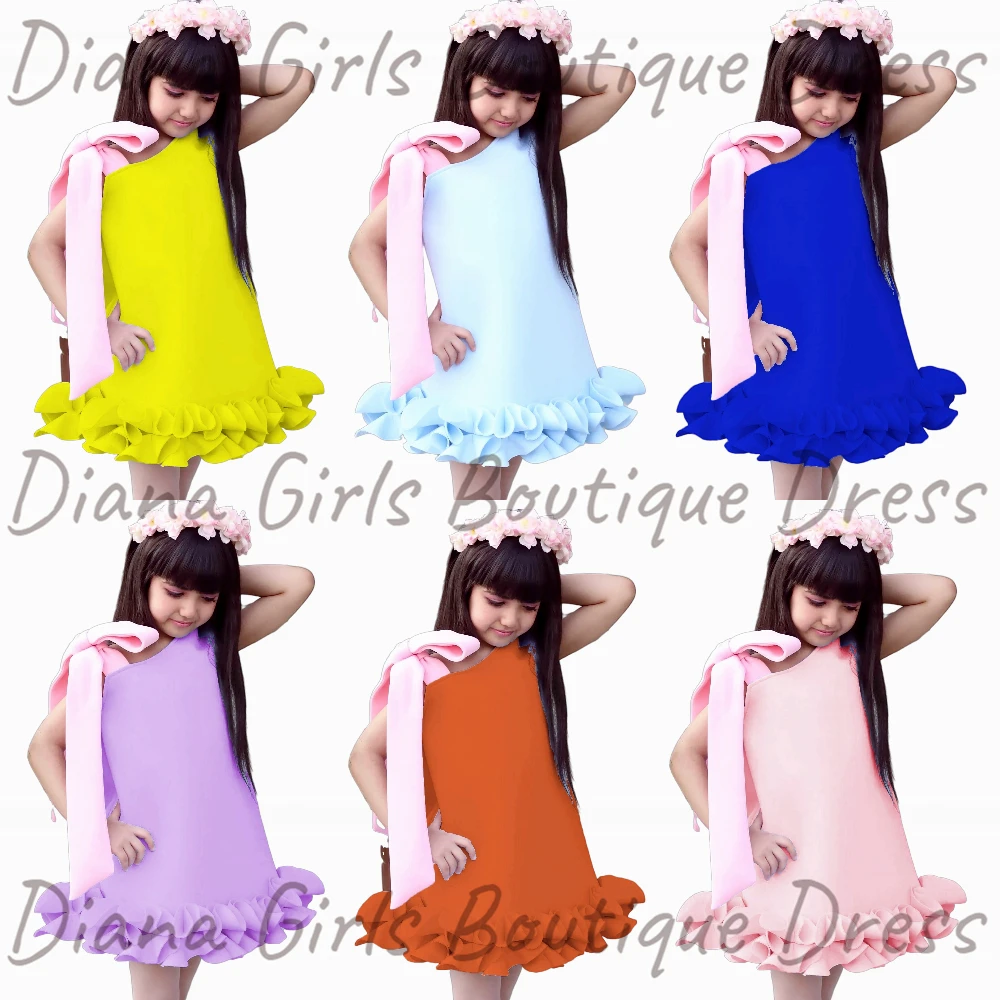 Blue Lovely Baby Flower Girl Dress Sleeveless Pink Bow Shoulders Princess Elegant Appliques For Girl Birthday Party Dresses
Blue Lovely Baby Flower Girl Dress Sleeveless Pink Bow Shoulders Princess Elegant Appliques For Girl Birthday Party Dresses