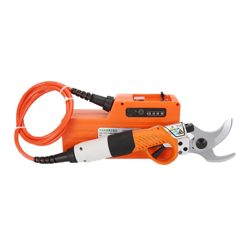 4.5Cm lithium battery pruning shears, handheld gardening shears, rechargeable thick branch fruit tree shears
4.5Cm lithium battery pruning shears, handheld gardening shears, rechargeable thick branch fruit tree shears
