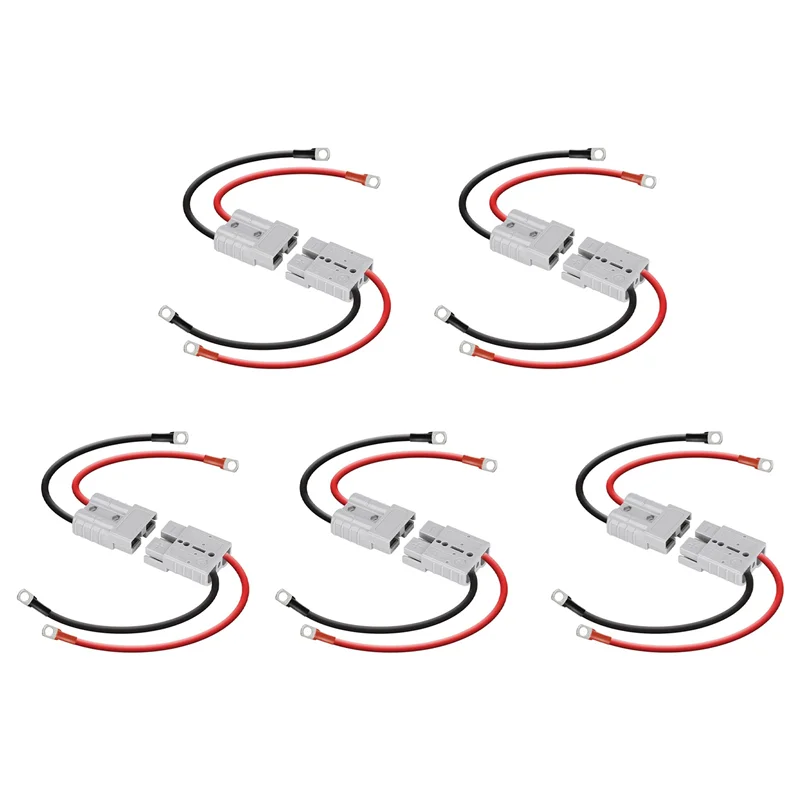 B84B-10X Anderson Connector 50A Kit Anderson Plug 8 Guage 30Cm Battery Cables Waterproof Quick Connectors For Lifepo4
B84B-10X Anderson Connector 50A Kit Anderson Plug 8 Guage 30Cm Battery Cables Waterproof Quick Connectors For Lifepo4