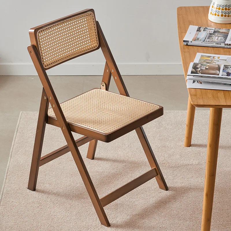 Rattan Folding Dining Chair Backrest Minimalist Solid Wood Home Kitchen Lounge Casual Bench Dining Chair Dining Chairs Chaise
Rattan Folding Dining Chair Backrest Minimalist Solid Wood Home Kitchen Lounge Casual Bench Dining Chair Dining Chairs Chaise