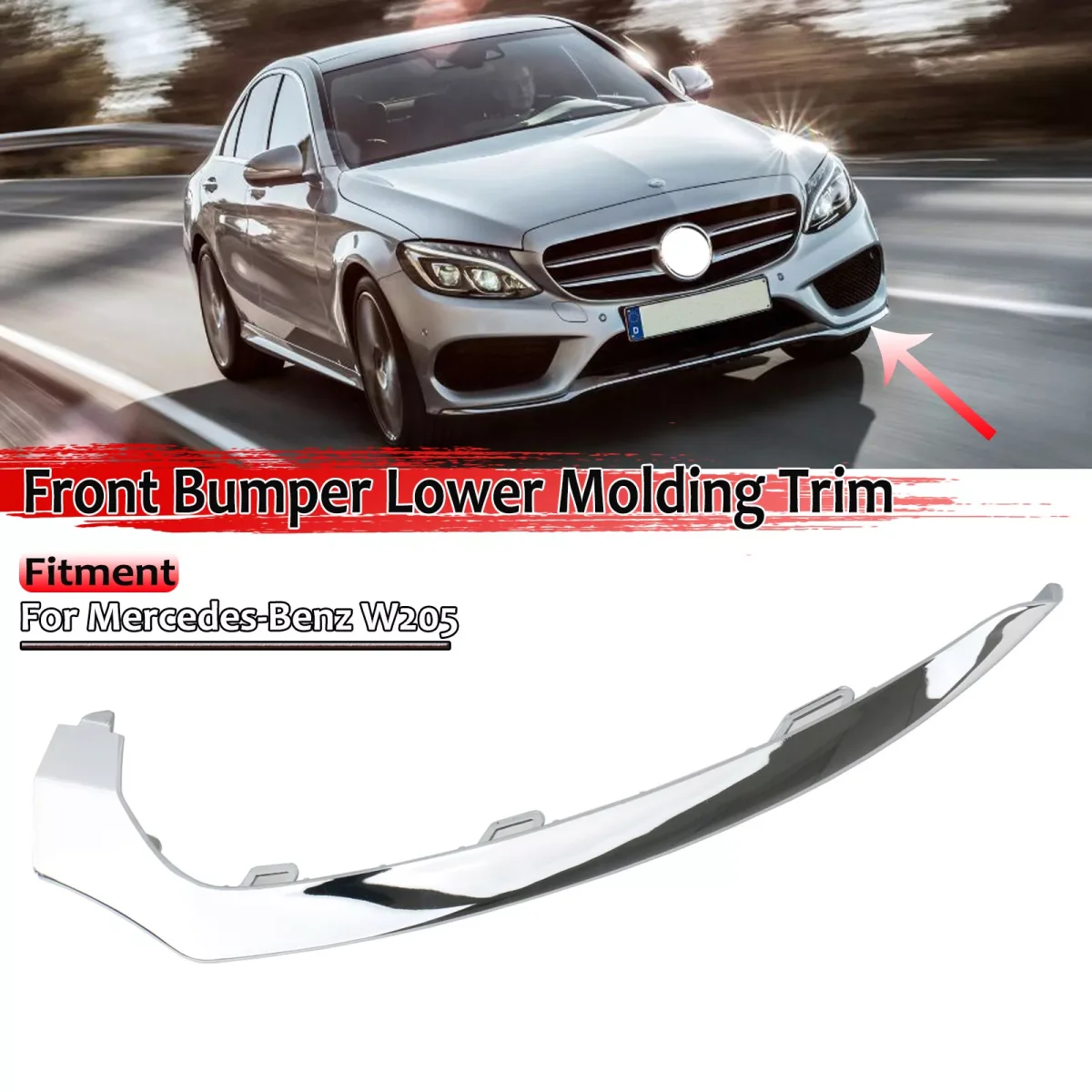 ПЕРЕДНИЙ БАМПЕР НИЖНИЙ ГУБ ХРОМИРОВАННЫЙ НАКЛАДКИЙ ЛЕВЫЙ ПРАВЫЙ Для Mercedes-Benz Class C W205 2014 2015 2016 2017 2018, комплект кузова автомобиля, аксессуары
ПЕРЕДНИЙ БАМПЕР НИЖНИЙ ГУБ ХРОМИРОВАННЫЙ НАКЛАДКИЙ ЛЕВЫЙ ПРАВЫЙ Для Mercedes-Benz Class C W205 2014 2015 2016 2017 2018, комплект кузова автомобиля, аксессуары