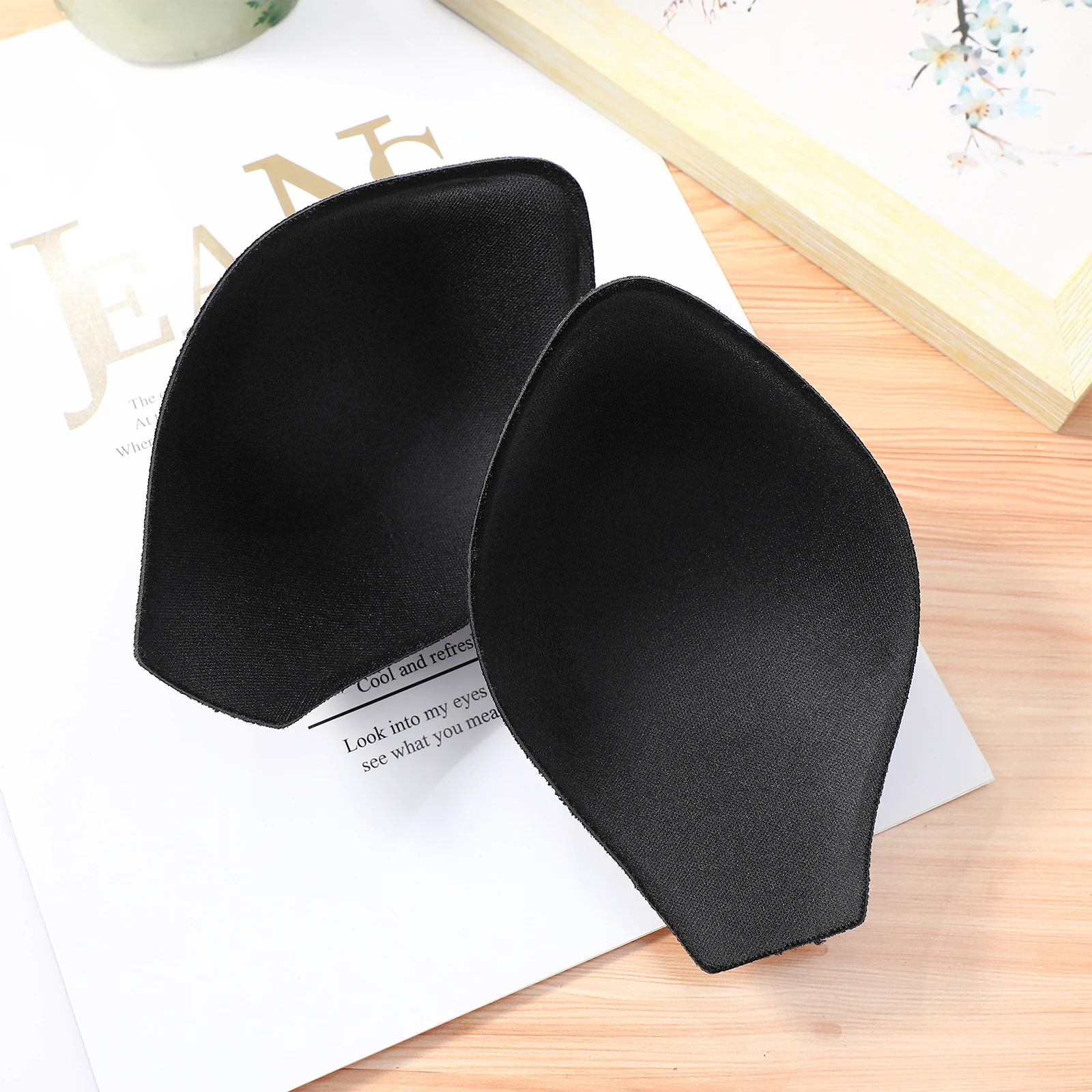4 Pcs Sponge Pad for Shorts Swim Trunks Bulge Package Comfortable Breathable Pads Black Universal Size
4 Pcs Sponge Pad for Shorts Swim Trunks Bulge Package Comfortable Breathable Pads Black Universal Size