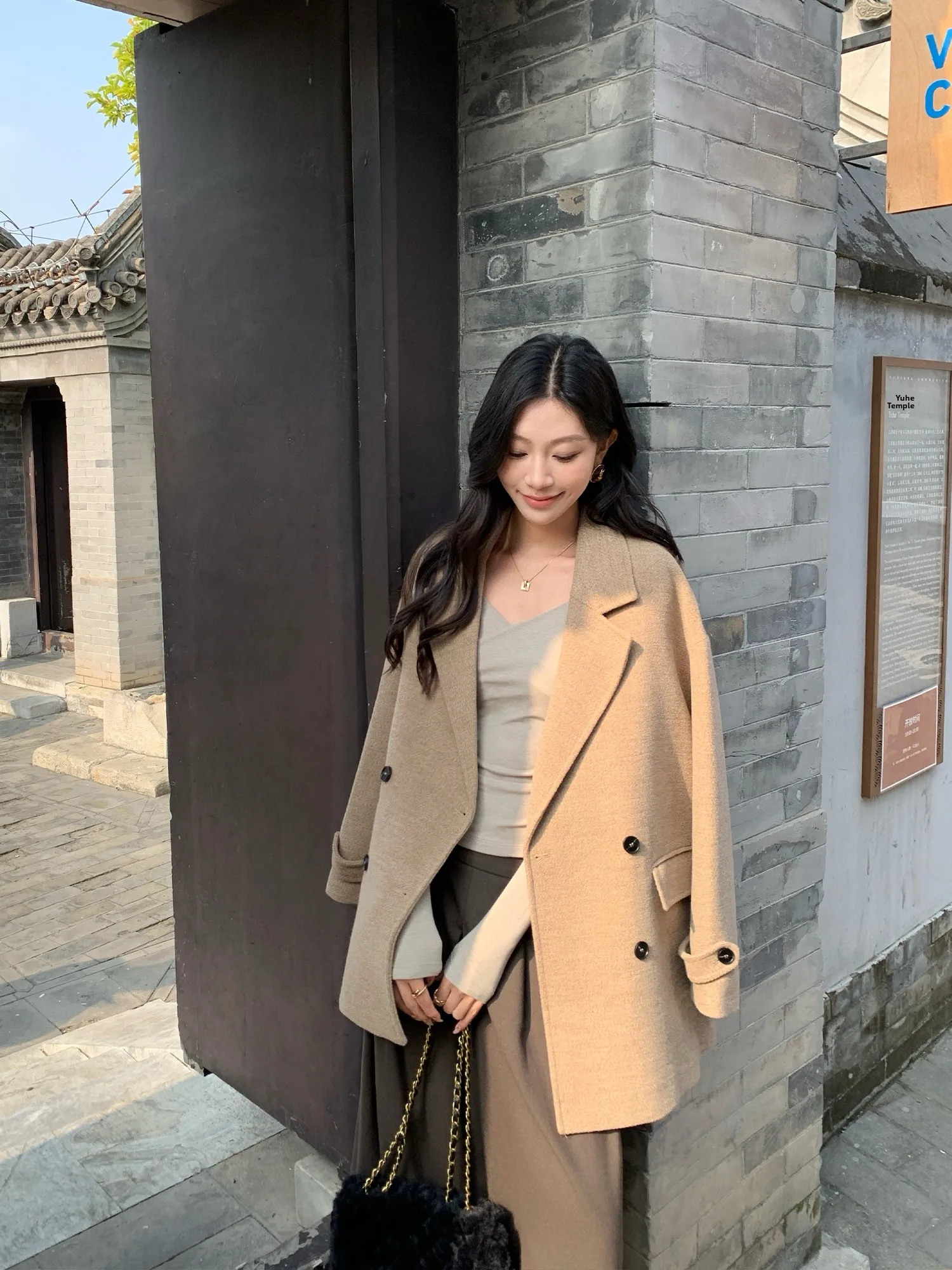 Женская шерстяная подкладка Pusumede Suiting Jaet на хлопковой подкладке Ele Sle Long Sve, двубортная осенняя мода
Женская шерстяная подкладка Pusumede Suiting Jaet на хлопковой подкладке Ele Sle Long Sve, двубортная осенняя мода