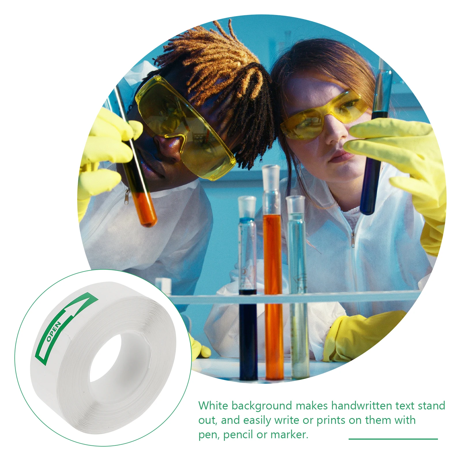 Test Tube Label Self-Adhesive Address Labels Name Sticker Tubes Rectangles Synthetic Paper
Test Tube Label Self-Adhesive Address Labels Name Sticker Tubes Rectangles Synthetic Paper