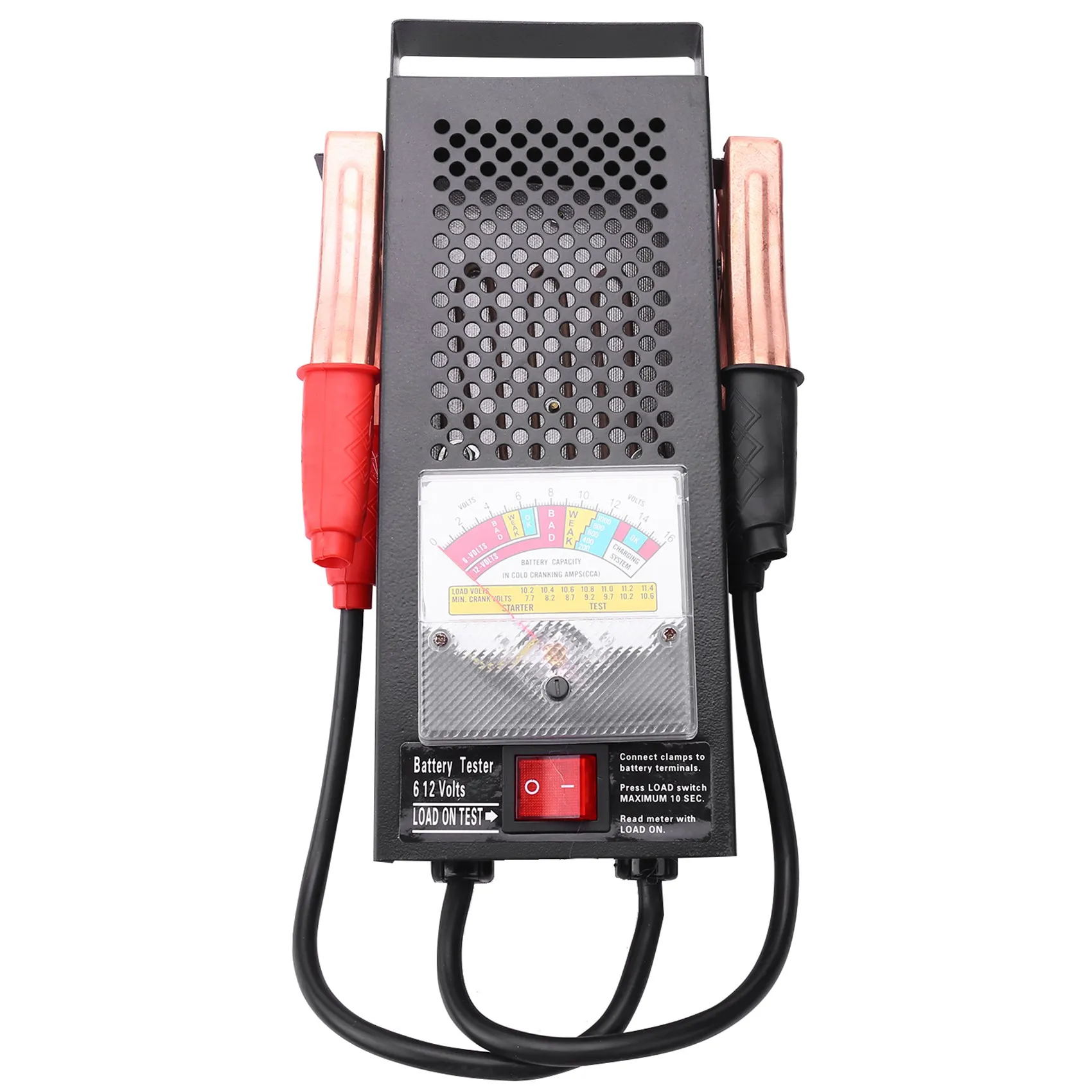 Battery Load Tester 100A 12V Car 6V for Schumacher 12 Mechanics Truck Type
Battery Load Tester 100A 12V Car 6V for Schumacher 12 Mechanics Truck Type