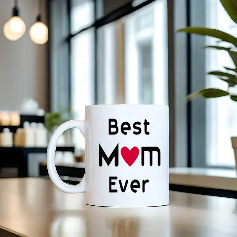 MAUAG Best Mom Ever Coffee Mug - 11oz Insulated Cup with Red Heart Design, Microwave & Dishwasher Safe, Unique Mother's Day Birt
MAUAG Best Mom Ever Coffee Mug - 11oz Insulated Cup with Red Heart Design, Microwave & Dishwasher Safe, Unique Mother's Day Birt