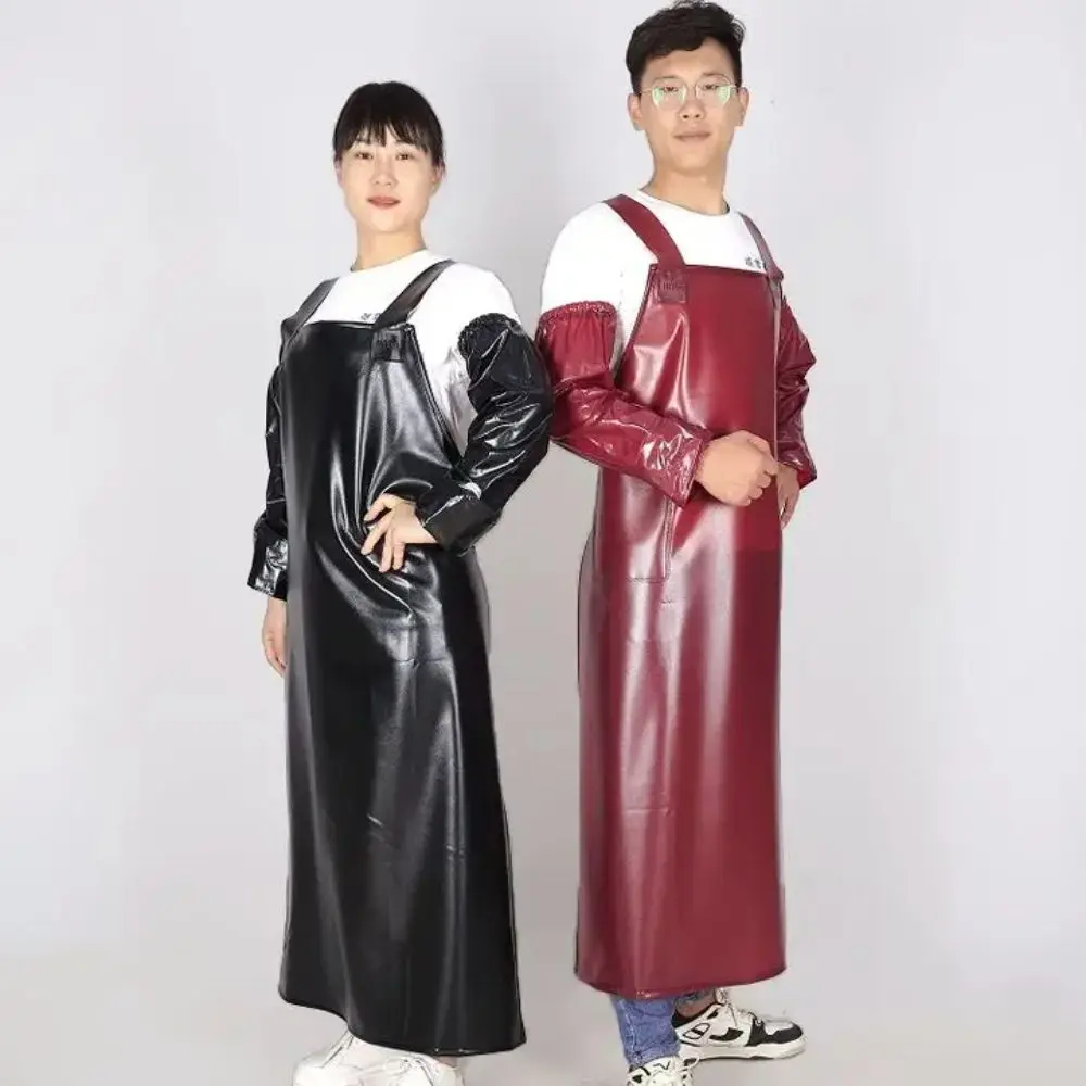 Waterproof Slaughterhouse Apron Oil-proof Thickened Housework Apron Wear-resistant with Sleeve Painting Apron Cleaning
Waterproof Slaughterhouse Apron Oil-proof Thickened Housework Apron Wear-resistant with Sleeve Painting Apron Cleaning