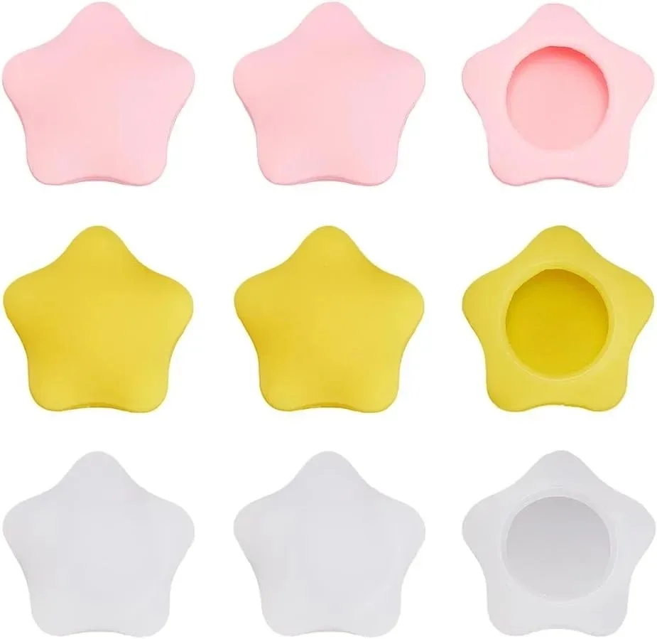 6PCS 3 Colors Thumb Grips Caps Cute Joystick Caps Cute Star Analog Grips Cover Compatible with Switch OLED /Switch 2/PS5/PS4
6PCS 3 Colors Thumb Grips Caps Cute Joystick Caps Cute Star Analog Grips Cover Compatible with Switch OLED /Switch 2/PS5/PS4