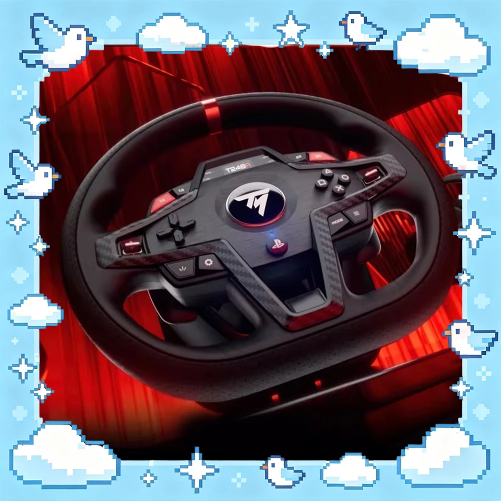Симулятор рулевого управления THRUSTMASTER T248R с динамической силовой обратной связью и чувствительным откликом, игровой руль T3PM, педали в комплекте, в подарок
Симулятор рулевого управления THRUSTMASTER T248R с динамической силовой обратной связью и чувствительным откликом, игровой руль T3PM, педали в комплекте, в подарок