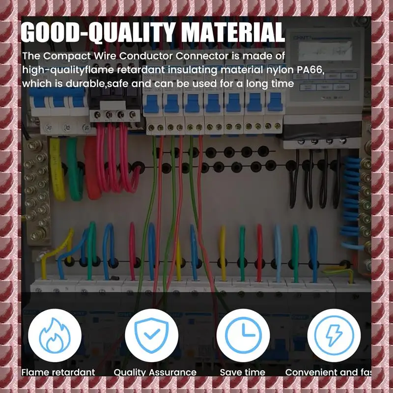 Комплект клеммных колодок на DIN-рейку A95G, с универсальными компактными разъемами, соединительной планкой, маркерной полосой, винтами, 28–12 AWG
Комплект клеммных колодок на DIN-рейку A95G, с универсальными компактными разъемами, соединительной планкой, маркерной полосой, винтами, 28–12 AWG