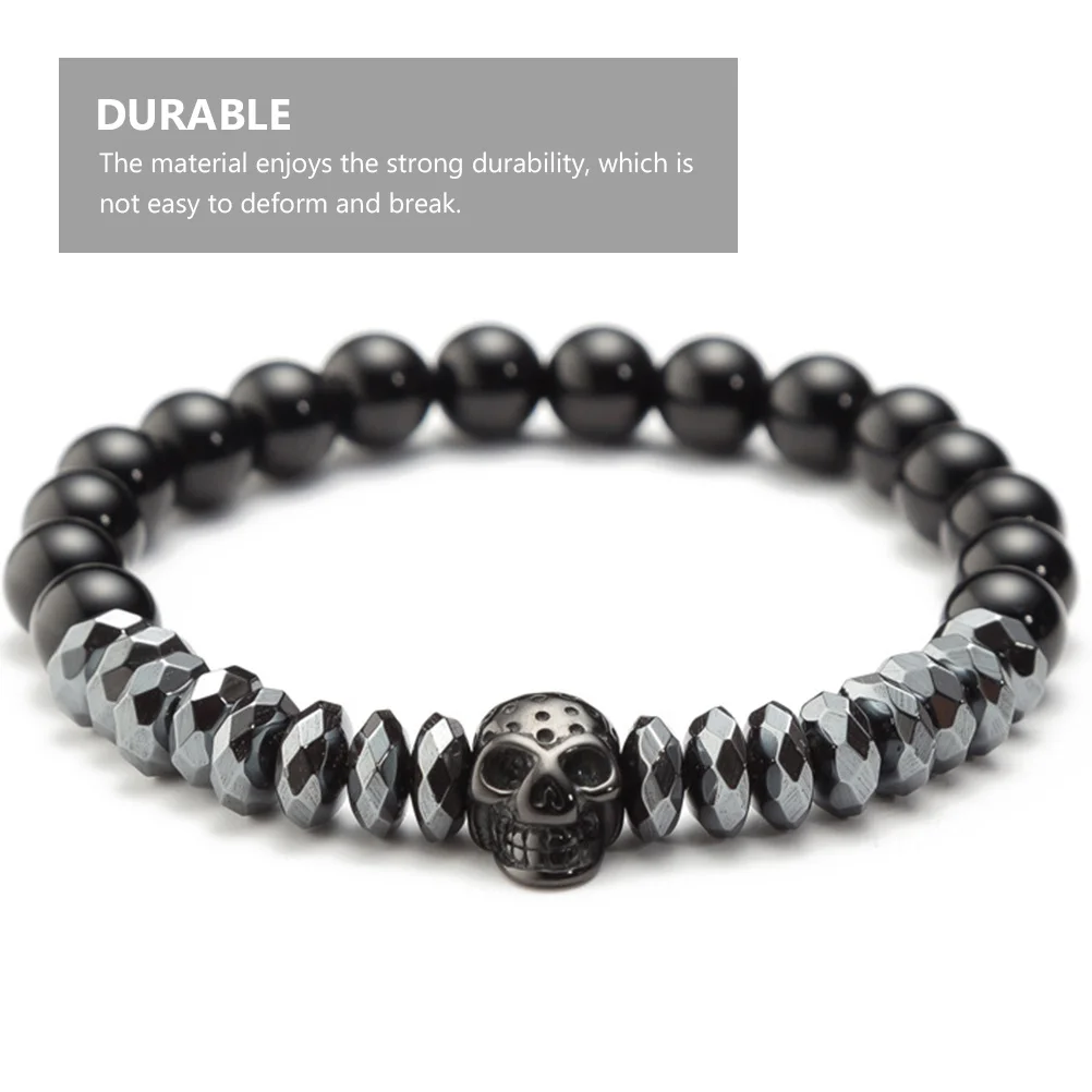 2pcs Black Crown Skull Bracelet For Men Copper String Wrist Chain Bead Jewelry Man Wristband Fashion Bracelet Zirconium
2pcs Black Crown Skull Bracelet For Men Copper String Wrist Chain Bead Jewelry Man Wristband Fashion Bracelet Zirconium