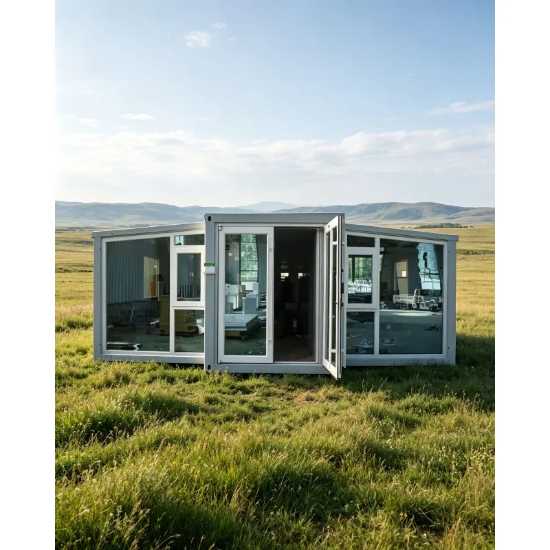 Prefab Container House Modular 30ft/40ft 2 Bedroom Home with Insulated Walls Roof Bathroom Kitchen Folding House
Prefab Container House Modular 30ft/40ft 2 Bedroom Home with Insulated Walls Roof Bathroom Kitchen Folding House