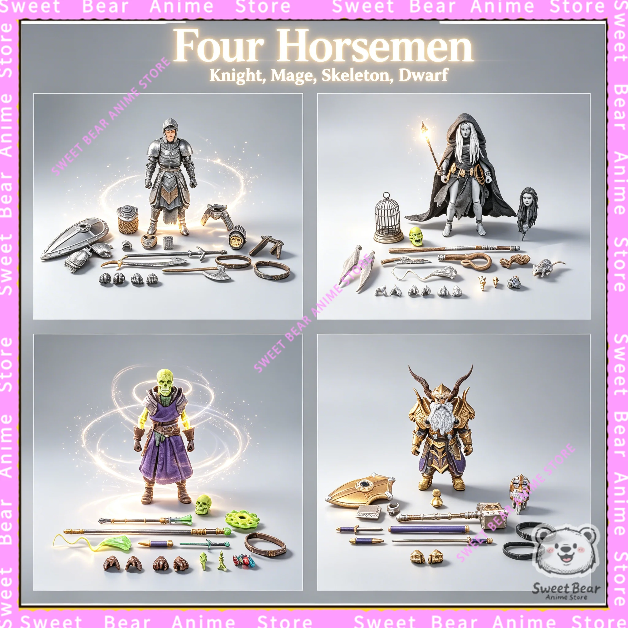 В наличии: Фигурки Four Horsemen Mythic Legions 25LC Limited Edition — Рыцарь, Маг, Скелет, Дварф. Модные аниме-модели, трендовые игрушки.
В наличии: Фигурки Four Horsemen Mythic Legions 25LC Limited Edition — Рыцарь, Маг, Скелет, Дварф. Модные аниме-модели, трендовые игрушки.