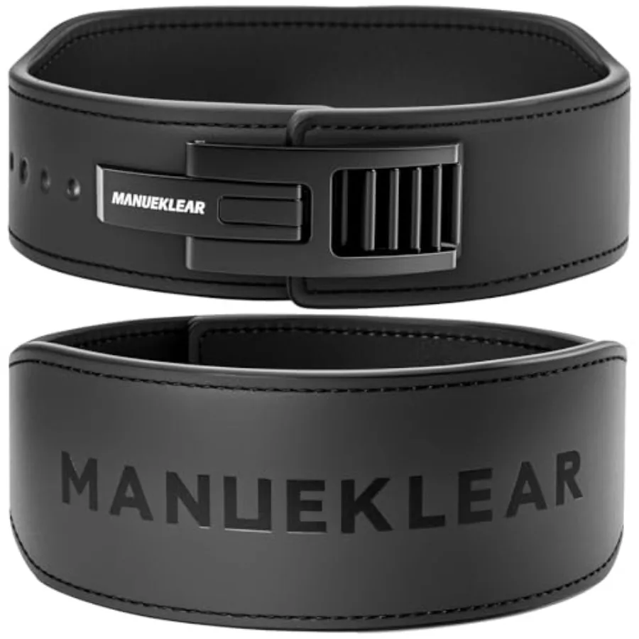 MANUEKLEAR Tapered Lever Weight Lifting Belt, 10MM Quick Locking Lever Belt Weightlifting Men, Lifting Belt Lever for Powerlift
MANUEKLEAR Tapered Lever Weight Lifting Belt, 10MM Quick Locking Lever Belt Weightlifting Men, Lifting Belt Lever for Powerlift
