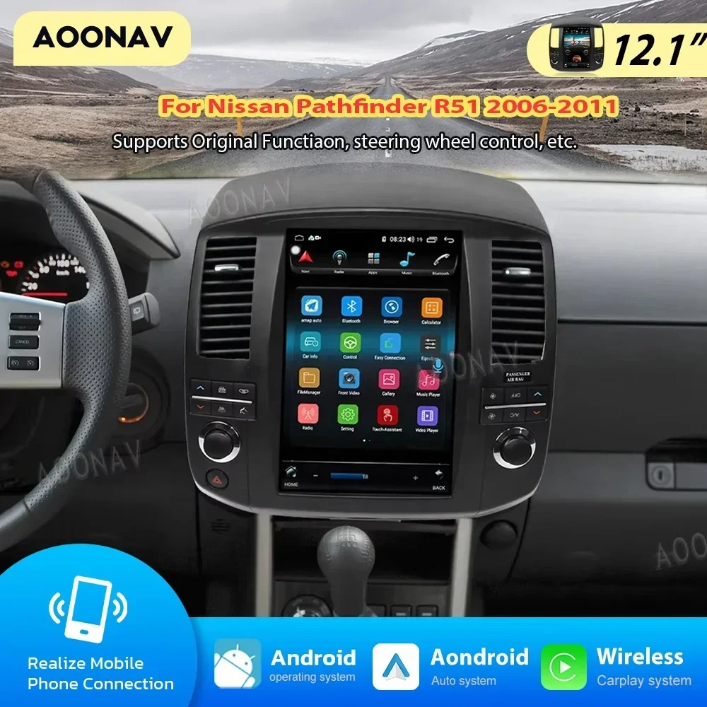 2026/12.1 Inch Android Car Radio For Pathfinder R51 2006-2011 Stereo GPS Navigation Multimedia Video Player Head Unit Car
2026/12.1 Inch Android Car Radio For Pathfinder R51 2006-2011 Stereo GPS Navigation Multimedia Video Player Head Unit Car