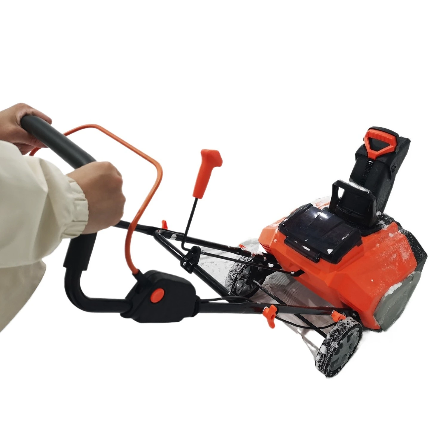 Cordless snow removal machine Household 40v double pack battery, brushless electric snow removal machine
Cordless snow removal machine Household 40v double pack battery, brushless electric snow removal machine