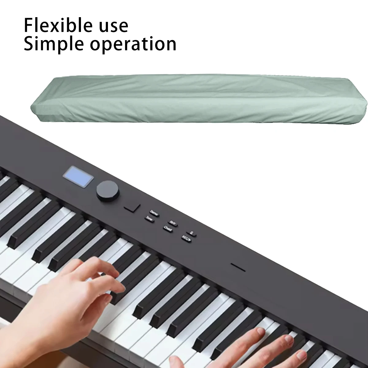 88 Keys Piano Keyboard Covers Piano Keyboards Stretchable Dust Proof Folding Waterproof Covers With Drawstring Locking Clasps
88 Keys Piano Keyboard Covers Piano Keyboards Stretchable Dust Proof Folding Waterproof Covers With Drawstring Locking Clasps