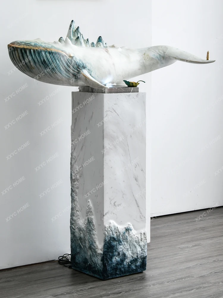 Entrance Water Flow Big Decorations Fortune Floor-Standing Decorations New Chinese Style Simple Creative Furnishings
Entrance Water Flow Big Decorations Fortune Floor-Standing Decorations New Chinese Style Simple Creative Furnishings