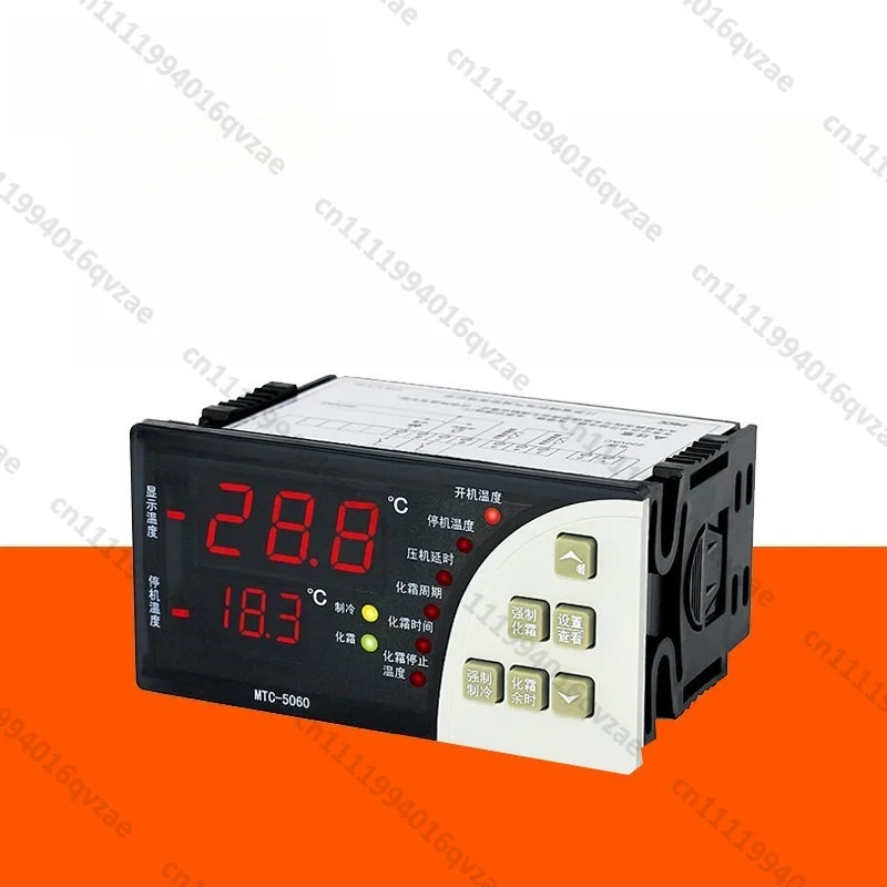 Thermostat MTC-5060 Large Panel Refrigeration and Frost Electronic Digital Display Intelligent Temperature Controller
Thermostat MTC-5060 Large Panel Refrigeration and Frost Electronic Digital Display Intelligent Temperature Controller