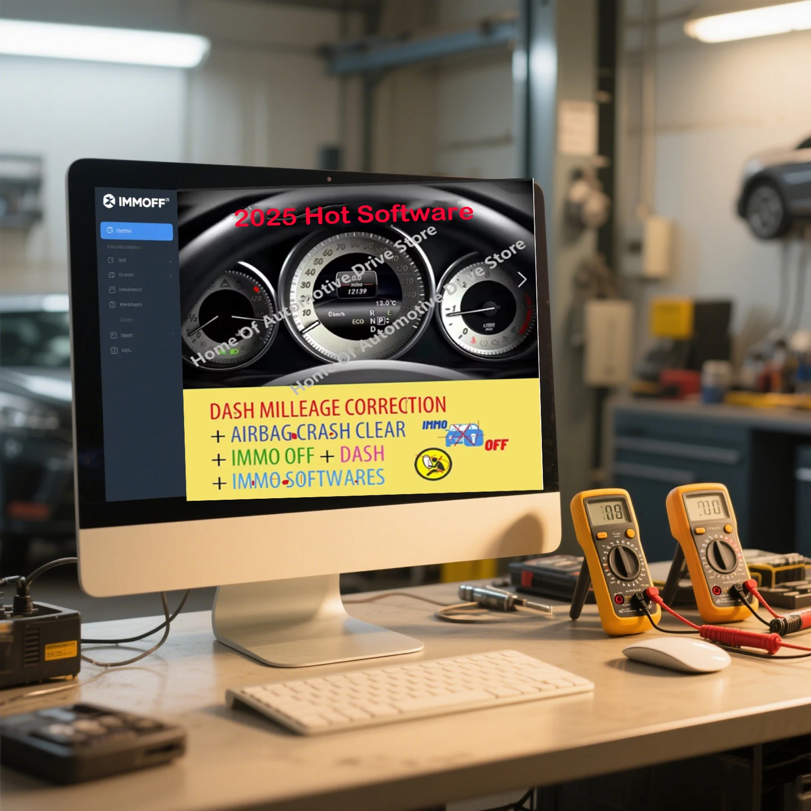 32GB All-In-One Auto Repair Software Package Compatible with All Brands IMMOFF ECU Mileage Correction Airbag Diagnostic Tools
32GB All-In-One Auto Repair Software Package Compatible with All Brands IMMOFF ECU Mileage Correction Airbag Diagnostic Tools