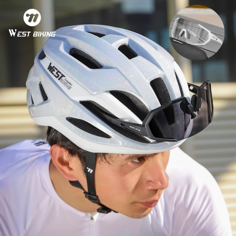 Фотохромные велосипедные очки WEST BIKING, противотуманные линзы UV400 HD, легкие дорожные MTB велосипеды, спортивные очки, аксессуары для велосипеда
Фотохромные велосипедные очки WEST BIKING, противотуманные линзы UV400 HD, легкие дорожные MTB велосипеды, спортивные очки, аксессуары для велосипеда