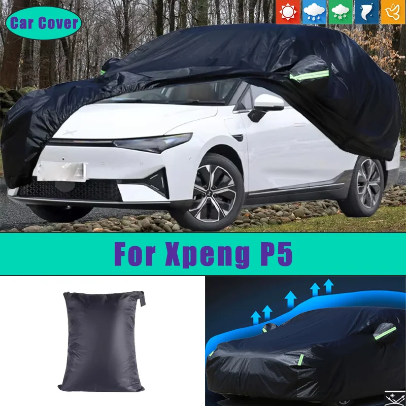 For Xpeng P5 Car Full Outer Covers Outdoor Waterproof Dustproof Sun Rain Snow Protection Exterior Car Accessories
For Xpeng P5 Car Full Outer Covers Outdoor Waterproof Dustproof Sun Rain Snow Protection Exterior Car Accessories