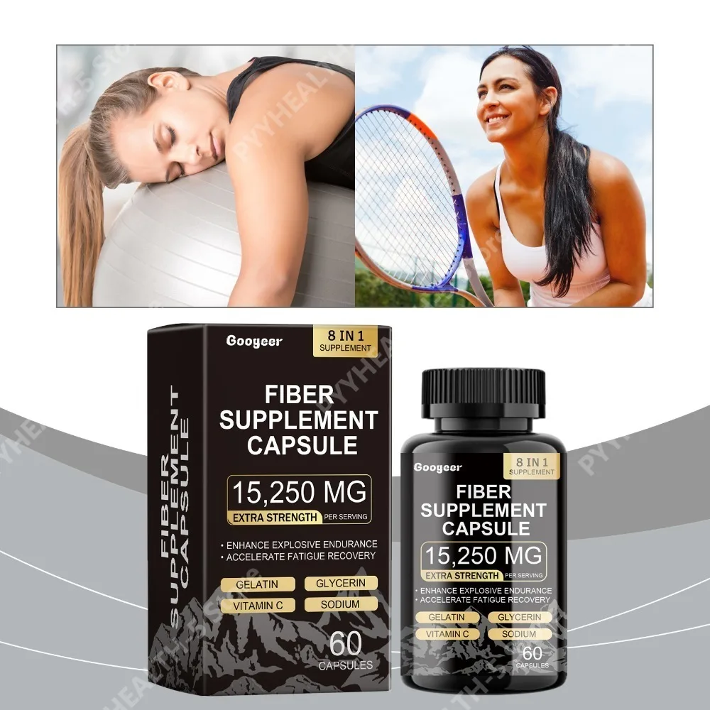 Googeer 8 in1 Dietary Fiber Supplement Capsule Vitamin C 60 Capsules Help Stabilize and Moisturize Promote Physical Health
Googeer 8 in1 Dietary Fiber Supplement Capsule Vitamin C 60 Capsules Help Stabilize and Moisturize Promote Physical Health