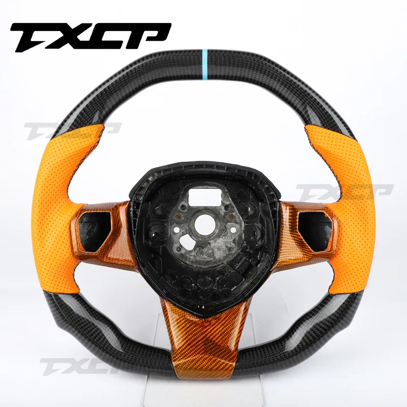 Suitable for Lamborghini Bull aventador perforated leather carbon fiber car steering wheel modified steering wheel
Suitable for Lamborghini Bull aventador perforated leather carbon fiber car steering wheel modified steering wheel