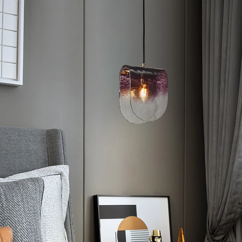 Postmodern Loft Bedroom Bedside Led Chandelier Art Gradient Glass Kitchen Restaurant Study Bar Decoration Hanging Light
Postmodern Loft Bedroom Bedside Led Chandelier Art Gradient Glass Kitchen Restaurant Study Bar Decoration Hanging Light