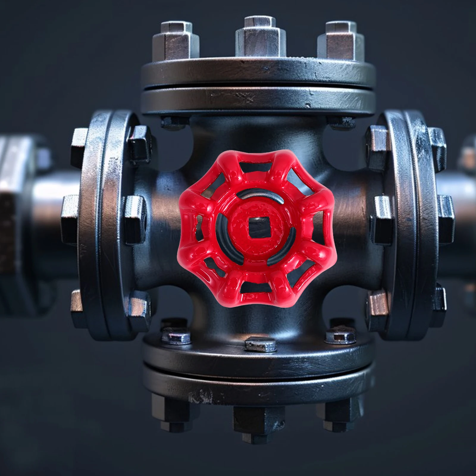 Heavy Duty Cast Iron Valve Hole Handle For Outdoor Faucet Spigot Replacement Red Wheel Handle Irregular Edge Design Durable
Heavy Duty Cast Iron Valve Hole Handle For Outdoor Faucet Spigot Replacement Red Wheel Handle Irregular Edge Design Durable