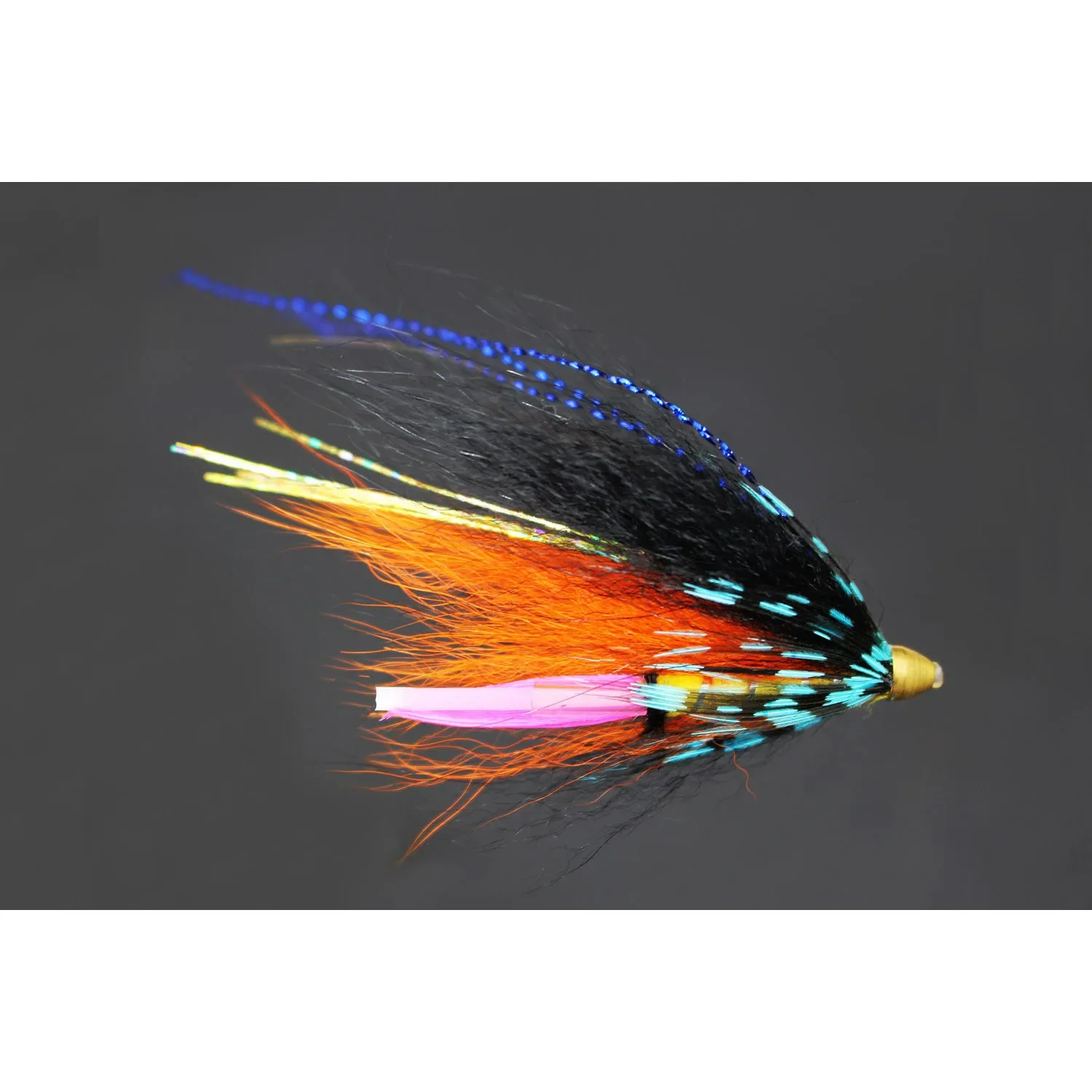 Tigofly 24 pcs/lot Blue&Black Feather Cone Head Tube Fly Streamer Fly Salmon Trout Steelhead Fly Fishing Flies Lures
Tigofly 24 pcs/lot Blue&Black Feather Cone Head Tube Fly Streamer Fly Salmon Trout Steelhead Fly Fishing Flies Lures