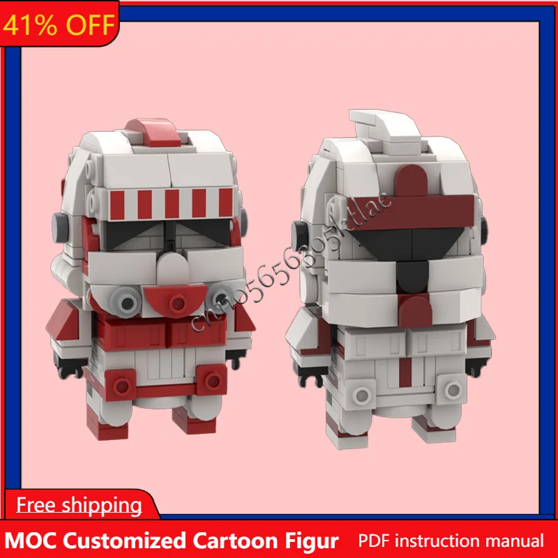 678 PCS Customize Shock Trooper Coruscant Guard MOC Building Block Model Children Diy Educational Surprise Toys Birthday Gifts
678 PCS Customize Shock Trooper Coruscant Guard MOC Building Block Model Children Diy Educational Surprise Toys Birthday Gifts